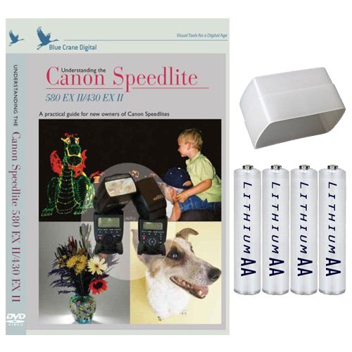 Cover image : Blue Crane BC203 Understaning The Canon Speedlite 580EX II 430EX II Training DVD and Bundle