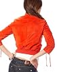 Perforated Suede Bomber Jacket Product Image