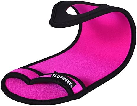 Flopeeze Originals Universal Barefoot Style Footwear Neon Pink Size Large
