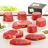 Gourmetfleisch - Gourmetpaket Bison (9 Steaks, 2.0 kg)