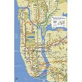 (24x36) New York City Subway Map Travel Poster