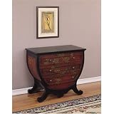 Kitchen & Housewares : Powell Furniture Masterpiece 3-Drawer Hall Chest Cabinet
