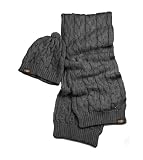 UGG Australia Cable Knit Box Set Heathered Grey Womens Box Set