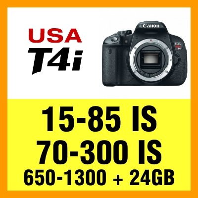 black friday price GID CanonT4i_5LensKIT