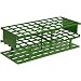 Nalgene 5970-0420 Acetal Plastic Unwire Test Tube Rack for 20mm Test Tubes, Green