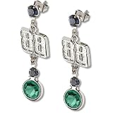 LogoArt Dale Earnhardt, Jr. Crystal Earrings