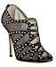 Jimmy Choo black studded fishnet 'Karina' booties