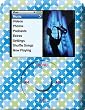 Blue Flower Pattern Design Apple iPod nano 3G (3rd Generation) 4GB/ 8GB Hard Case iJacket - Shock Absorbent Hard Protective Faceplate Cover + FREE Belt Clip Holster + FREE Lanyard + FREE Screen Protector