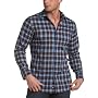 Claiborne by John Bartlett Men's Mole Plaid Woven