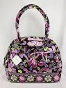 Vera Bradley Bowler Bag Purse in Purple Punch