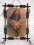 xx Wundersch�ner Traumf�nger handgefertigt xx ca.60x45cm xx dream Catcher xx Bild xx Indianerbild xx Dreamcatcher xx Indianer xx Western xx tr12d