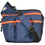Diaper Dude Zipper Diaper Bag, Navy/Orange by Diaper Dude