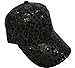 Women's Glitter Sequin Baseball Cap Hat