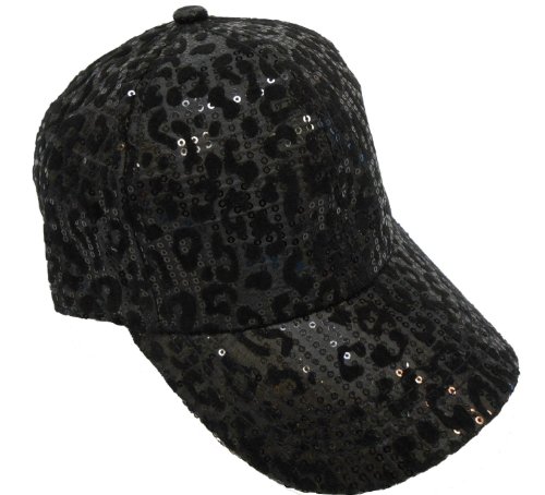 Women's Glitter Sequin Baseball Cap Hat