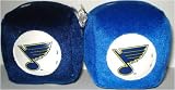 ST LOUIS BLUES FUZZY DICE