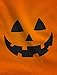 Jack O' Lantern Pumpkin Face Halloween Costume Toddler/Infant Kids T-Shirt