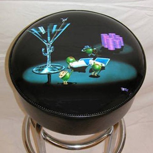 Michael Godard Bar Stool - Pocket Rockets