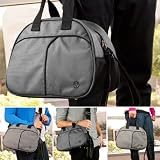 Vangoddy Mithra All Weather Shoulder Bag Camera Case for Nikon Digital SLR Camera Canon EOS fujifilm finePix Pentax K-x digital SLR Camera Sonly Alpha Sony dSLR Alpha Digital SLR Camera Olympus DSLR Camera Panasonic Lumix Digital Camera Camcorder Case (Black Grey)