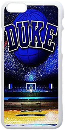 duke blue devils iPhone 6 6s regular Cases, Custom Protective Hard Plastic White Case Cover for New iPhone 6 6s 4.7" inch