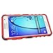 Galaxy On5 Case, OEAGO Samsung Galaxy On5 Case [Shockproof] [Impact Protection] Tough Rugged Dual Layer Protective Case with Kickstand for Samsung Galaxy On5 - Red