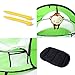 Summery baby travel bed, Portable baby beach tent UPF 35+ sun shelter, pop up mosquito net+Sleeping Pad and 2 Pegs,super lightweight