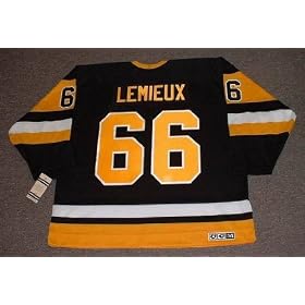 Buy MARIO LEMIEUX Pittsburgh Penguins 1992 CCM Vintage Throwback Away NHL Hockey Jersey