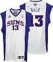 adidas Phoenix Suns #13 Steve Nash White Replica Basketball Jersey (Large)