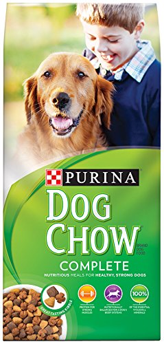 purina dog chow green bag