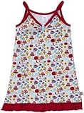 Zutano Little Girls' Happy Day Ruffle Hem Dress, Cream, 2T