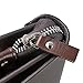 Sumcoa Mens Genuine Leather Big Clutch Bags Wristlet Handbag Organizer Wallet Business Checkbook High Capacity Soft Zipper