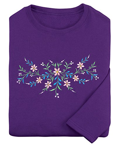 Miles Kimball Embroidered Floral Tunic