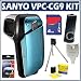 Sanyo Xacti VPC-E1 6MP Waterproof Camcorder + Accessory Kit