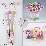 Trixibelles Buntstift Stift Regenbogenstift mit Figur rosa Trixi