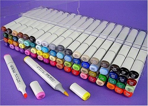 COPIC SKETCH MARKERS SET OF 72 - SCRAPBOOKING, 