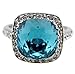 Fashion Plaza Women's Cubic Zirconia Wedding Engagement Ring R232