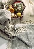 Linen Throw Cashmere Intrecio