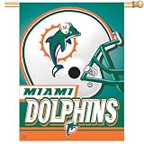 Miami Dolphins NFL Vertical Flag (27"x37")