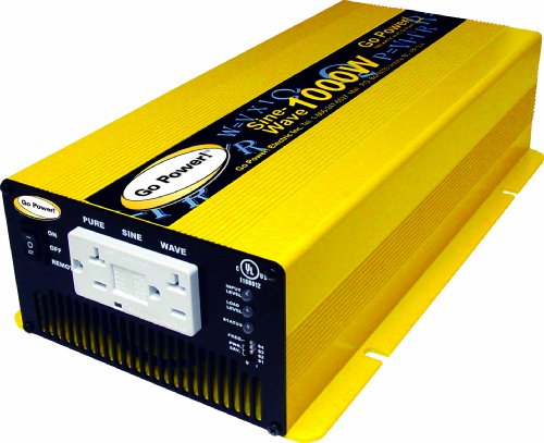 Go Power! GP-SW1000-24 1000-Watt Pure Sine Wave Inverter