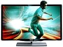 Philips 46PFL8606K/02 117 cm (46 Zoll) LED-Backlight-Fernseher, Energieeffizienzklasse A (Full-HD, 3D, DVB-T/C/S2, CI+, Smart TV, USB 2.0) schwarz