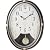 CITIZEN (シチズン) 掛時計 シネマソネットN 毎正時メロディ 飾り振り子付 4MJA04-006