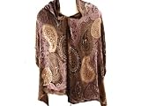 Charter Club Beaded Paisley Wrap