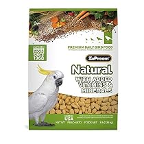 ZuPreem Natural Large Bird Food, 3-Pound
