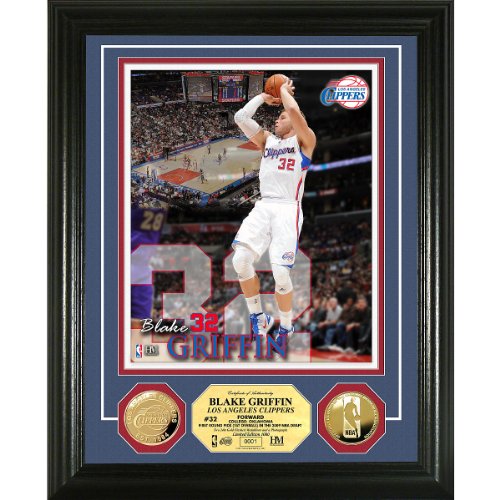Highland Mint Los Angeles Clippers Blake Griffin Gold Coin Photo Mint