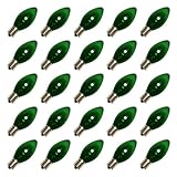 UPC 636962000231 product image for Vickerman 00023 - C9 Intermediate Screw Base Transparent Green (25 pack) Christm | upcitemdb.com