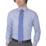 Merona Fitted Shirt - Blue Stripe