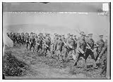 Photo (L): Val Cartier camp - Grenadier guards off to target practice by Olde Yankee Map and Photo Shoppe
