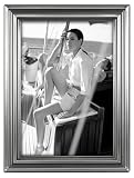 Malden Brighton Pewter Fashion Metal Frame, 5 by 7-Inch
