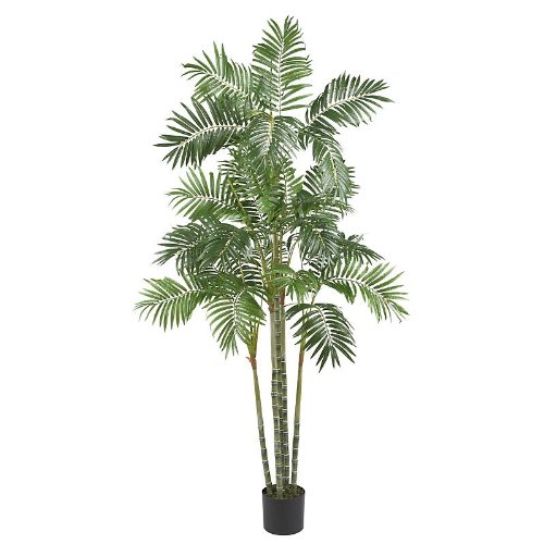 6′ Silk Areca Palm Tree