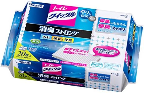 Japan Cleaning Products - 20 sheets refill toilet Quick Le deodorant Strong *AF27*