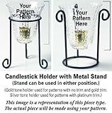 Buy Cris d'Arques - Durand Domino/Signature Black Candlestick w/Metal Stand HC Knowing God: Walking through the Book of Books